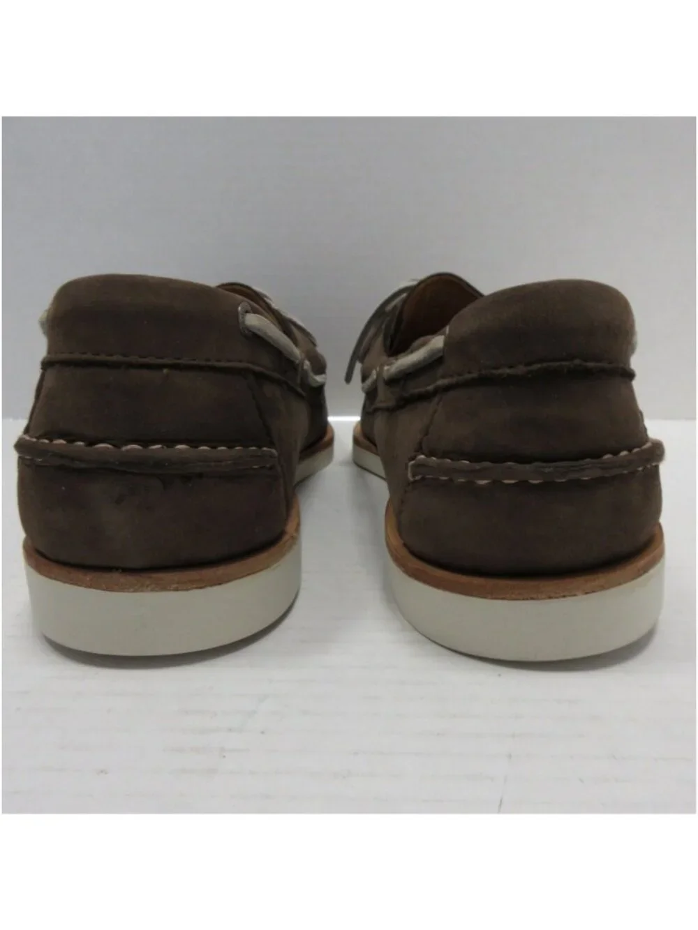 Sebago Boat Shoes 11.5 M Crest Docksides Nubuck Leather Moccasin NEW